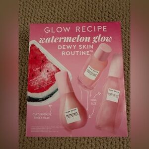 Glow Recipe Watermelon Glow Dewy Skin Routine Unused, brand new